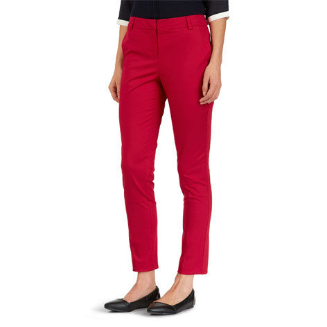 Cotton Sateen Tapered Trouser